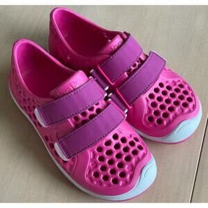 Plae Mimo Pink Closed Toe Water Shoes 116170-651 Girls Size 12 Pool Beach
